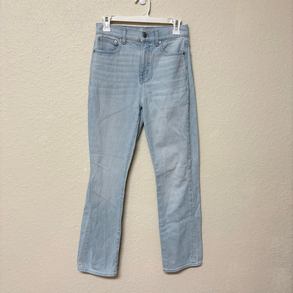 Madewell 90s Straight Denim Blue Jeans Light Wash Women’s Size 26
